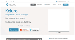 Desktop Screenshot of keluro.com